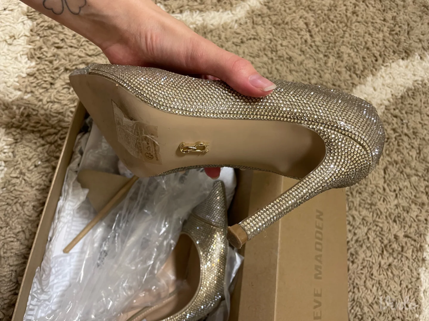 Steve Madden salonke stikle