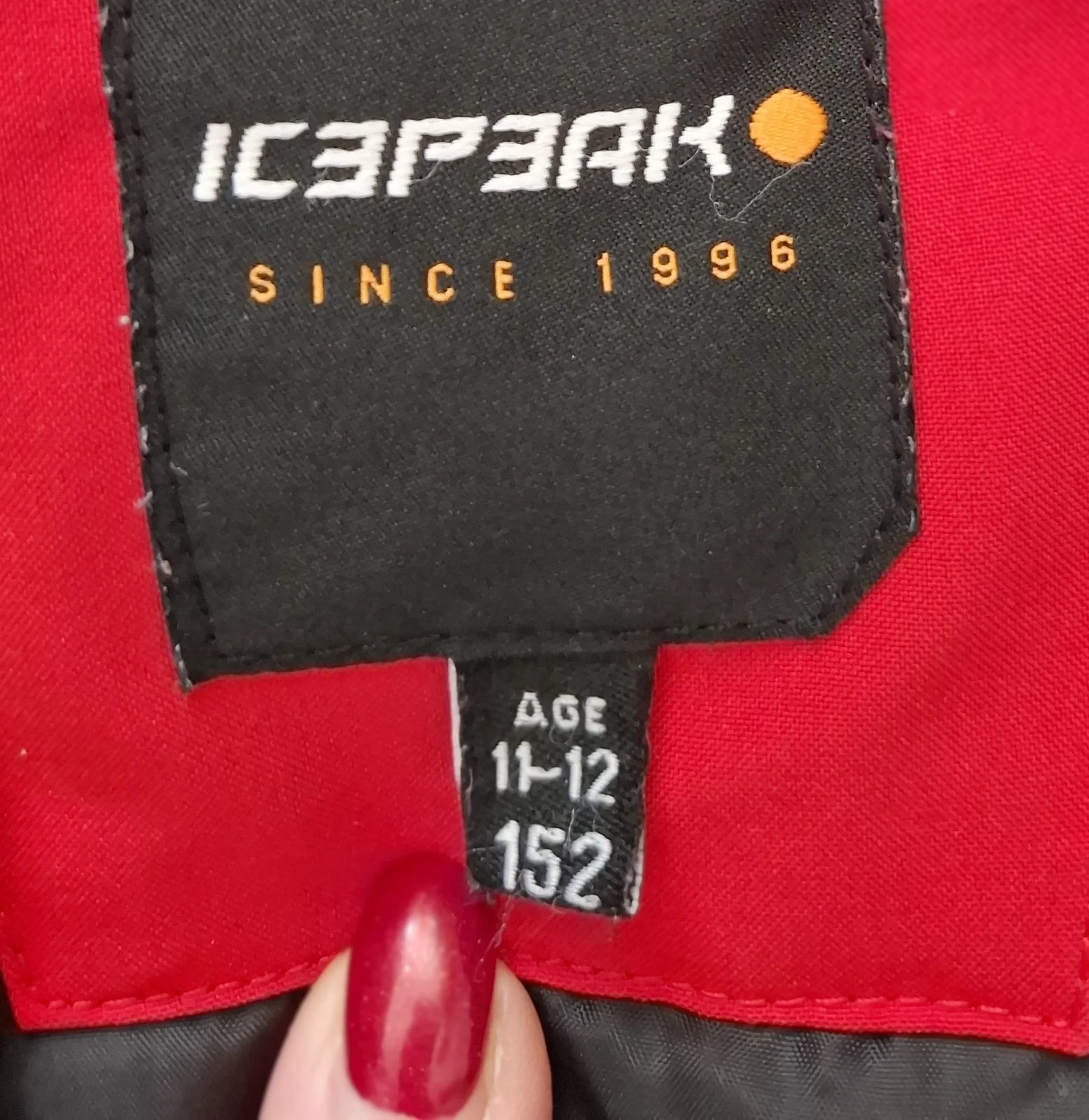 Decija ski jakna ICEPEAK u extra stanju - velicina 152cm , 11-12 godina