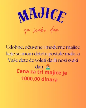 Decije majice dugih rukava - nosene, bez ikakvih ostecenja