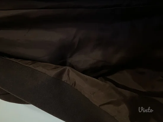 Tamno braon vuneni sako 40