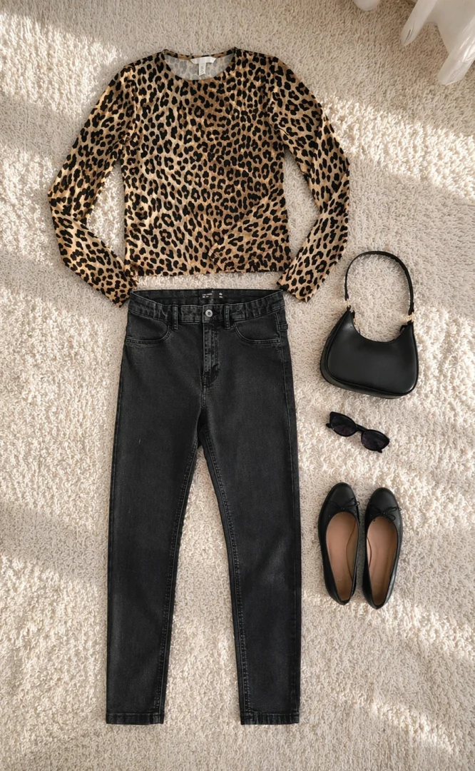 H&m majica i farmerke