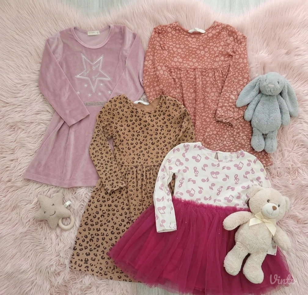 7 dečijih haljinica 2500 dinara