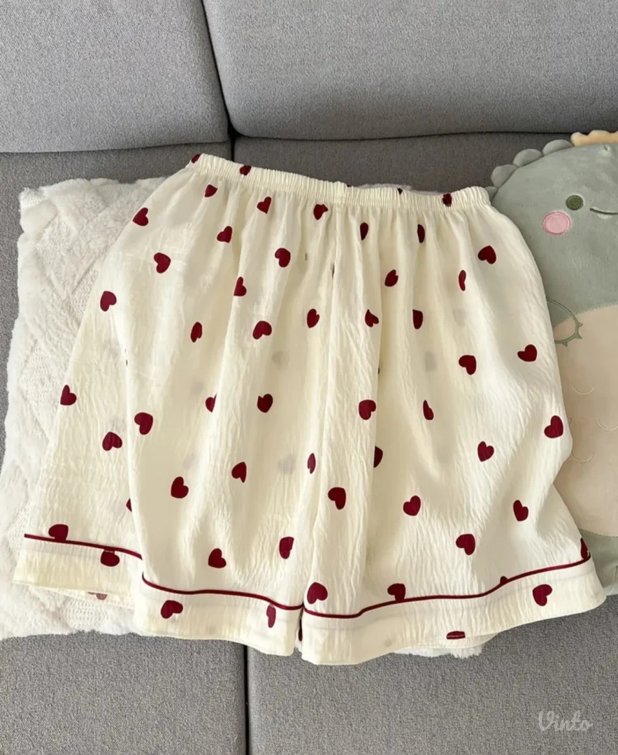 Pidžama srca komplet