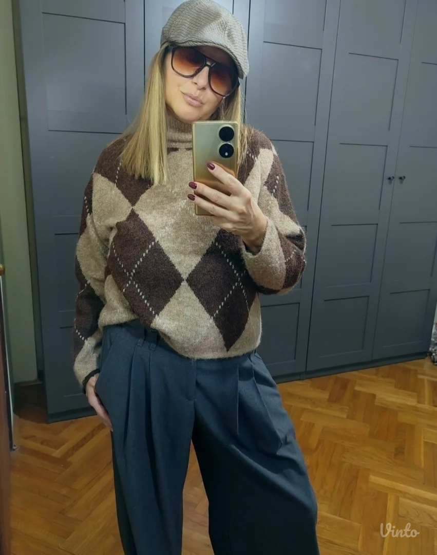 Altamira džemper sa romboidima