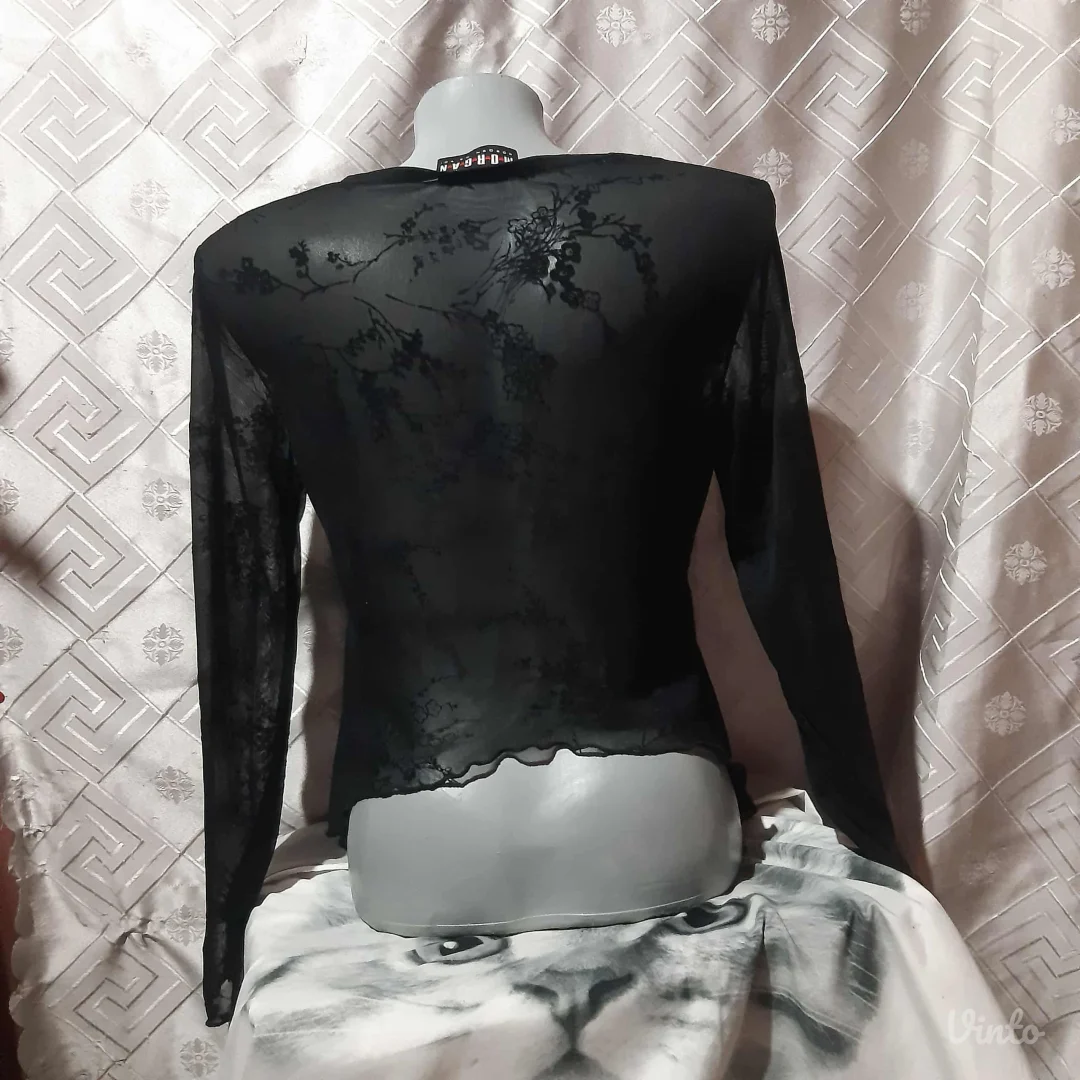 Morgan Goth crna bluza L/XL