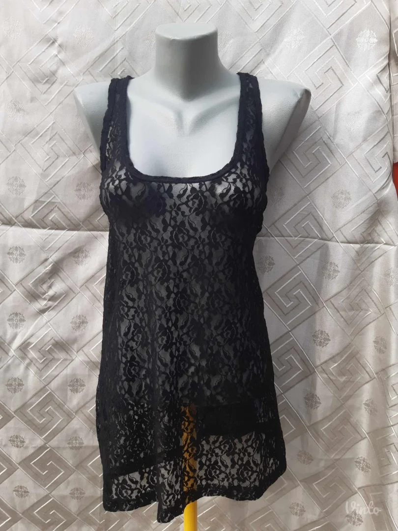 Sexy Čipkasta majica/tunika L/XL