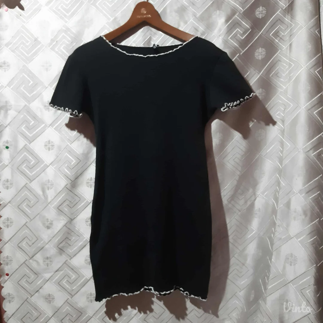 Zara Rebrasta tunika Pamuk/Elastin L