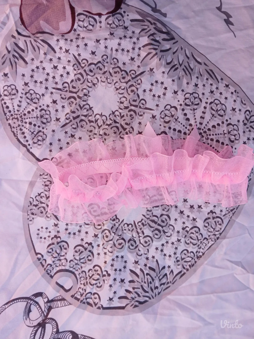 Roze podvezica One Size