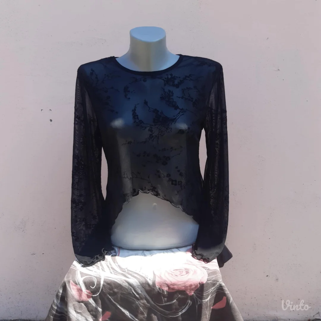 Morgan Goth crna bluza L/XL