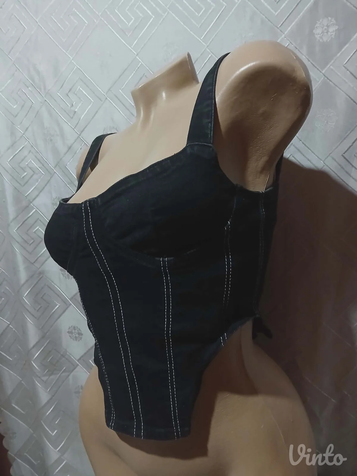 Zara teksas Top XS