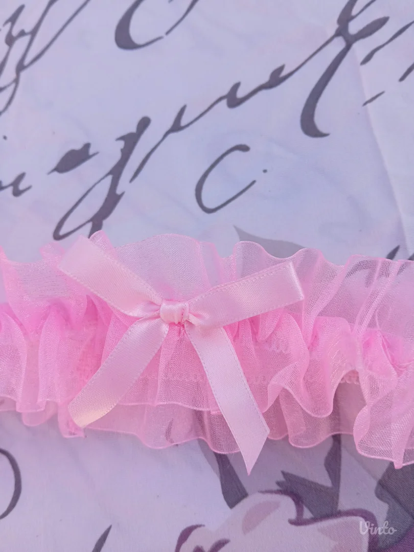 Roze podvezica One Size