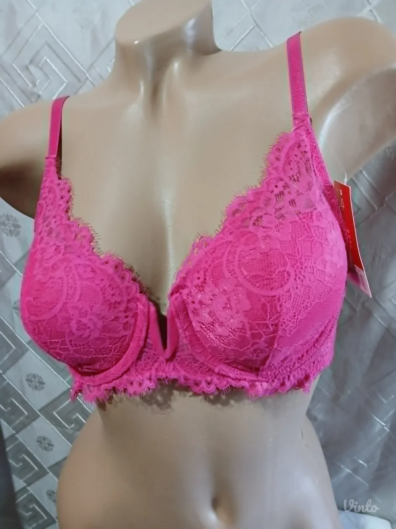 Roze Cipkasti brus 75B Novo sa ett.