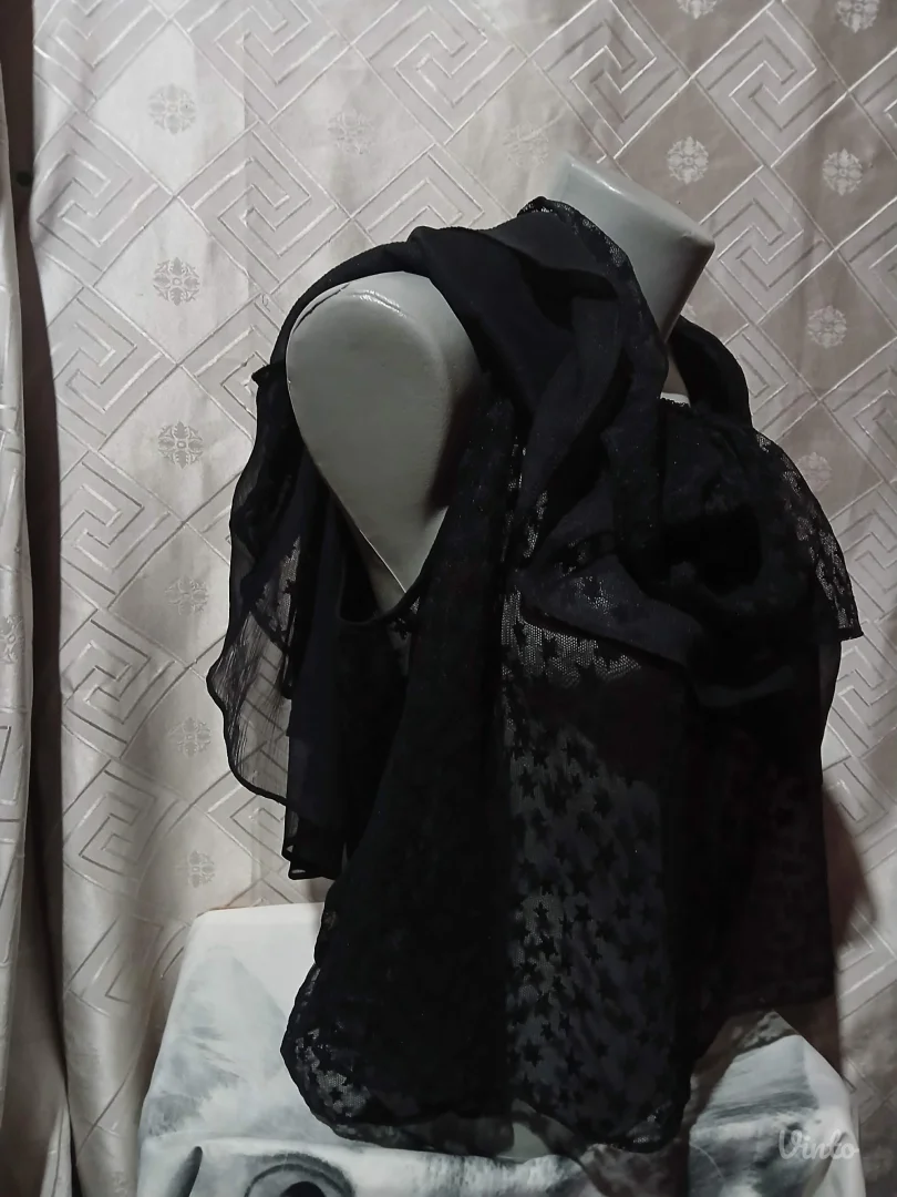 Zara basic leprsava bluza til/zvezdice L