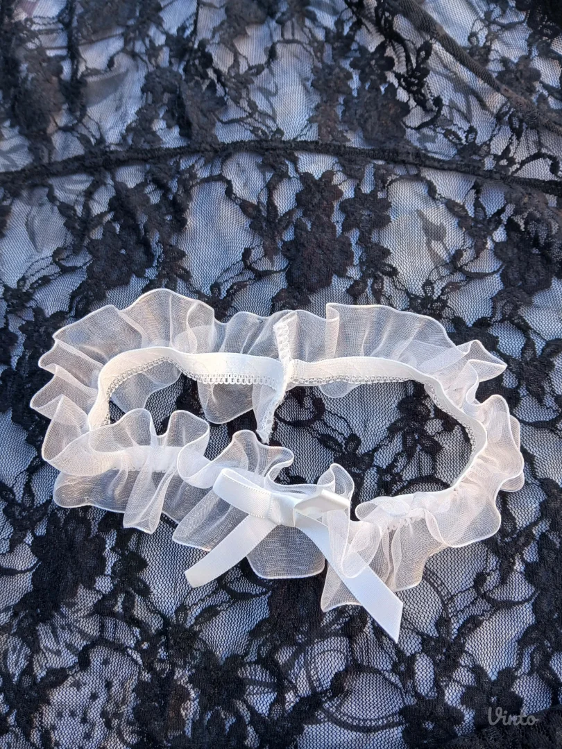 Bela podvezica One Size