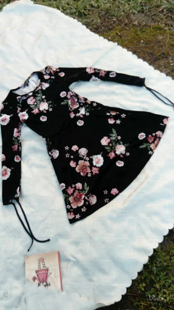 Plisana TopShop haljina S