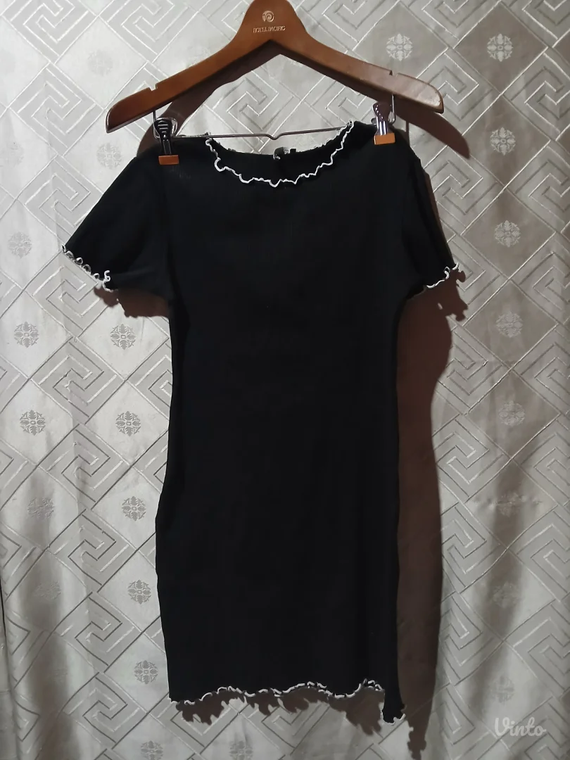 Zara Rebrasta tunika Pamuk/Elastin L