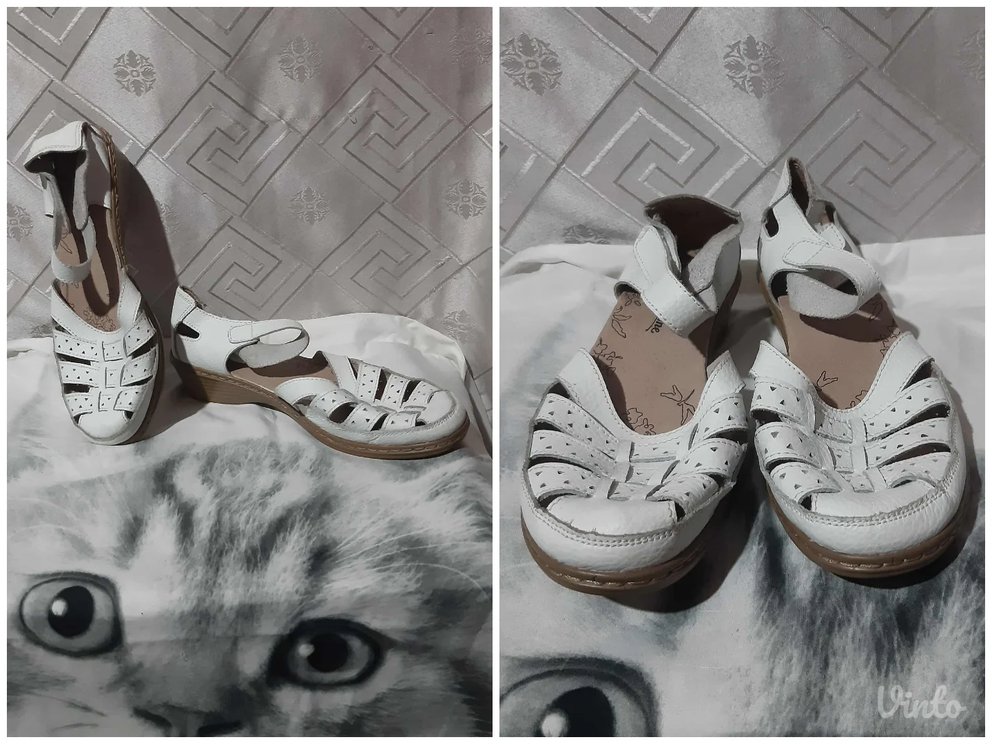 Bele Cipele/Sandale 39