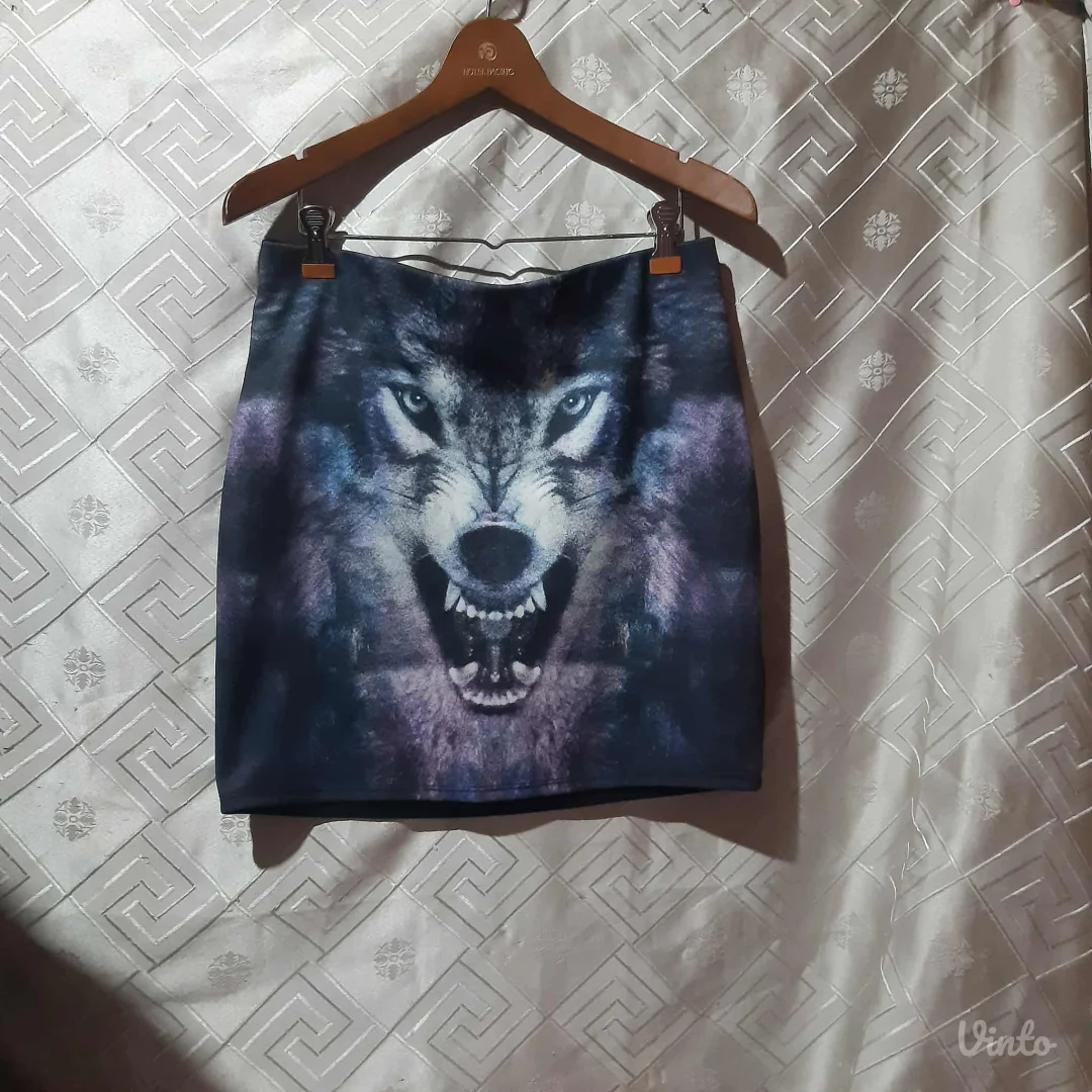 Tally Weijl mini suknja sa printom vuka M/L