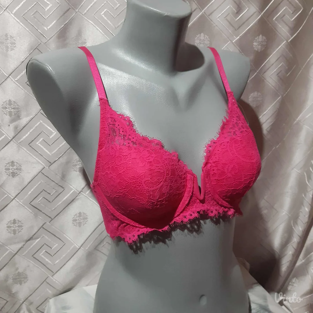 Roze Cipkasti brus 75B Novo sa ett.