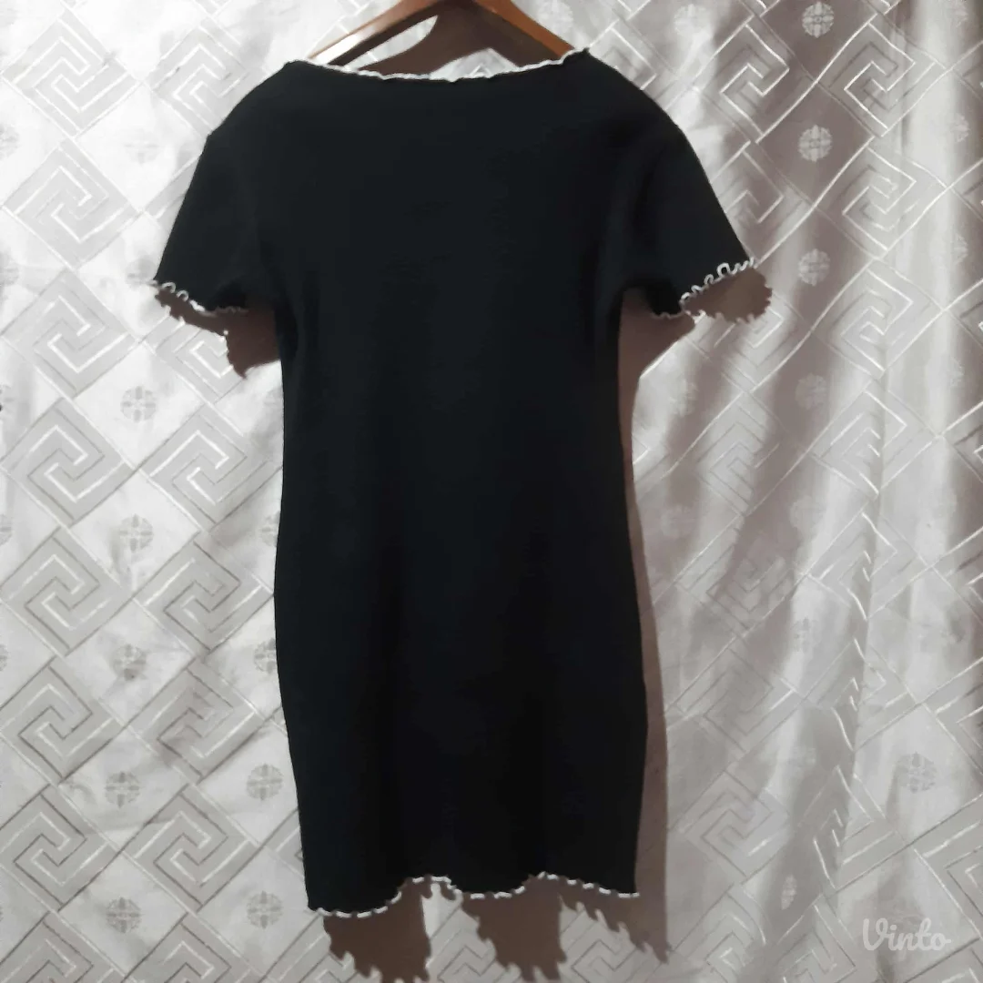 Zara Rebrasta tunika Pamuk/Elastin L