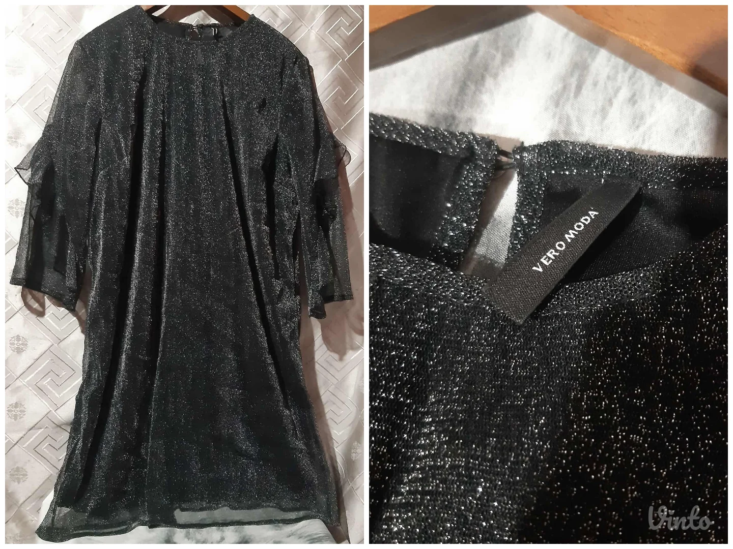 Vero Moda srebrna tunika/haljina M/L