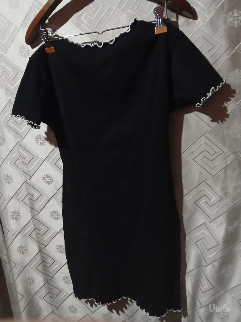 Zara Rebrasta tunika Pamuk/Elastin L