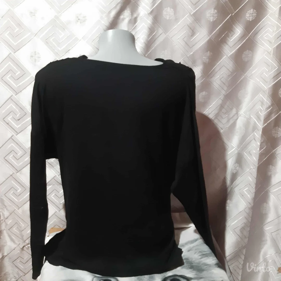 Crna bluza Pro piu Grande Viskoza/Elastin M/L