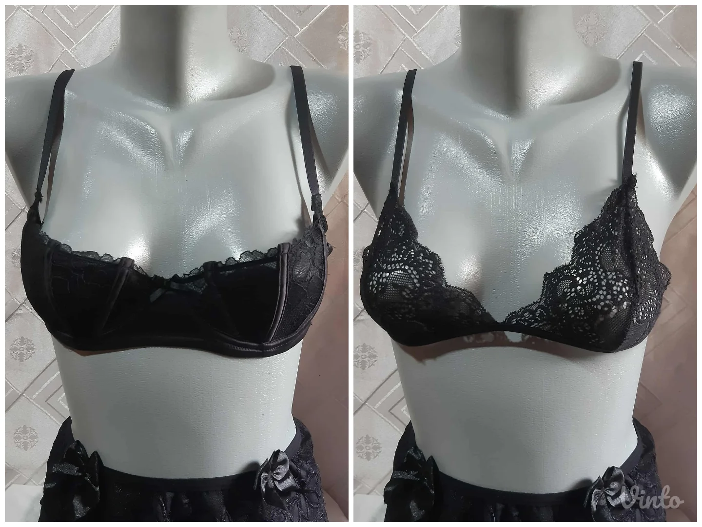 Dva Sexy crna brusa S