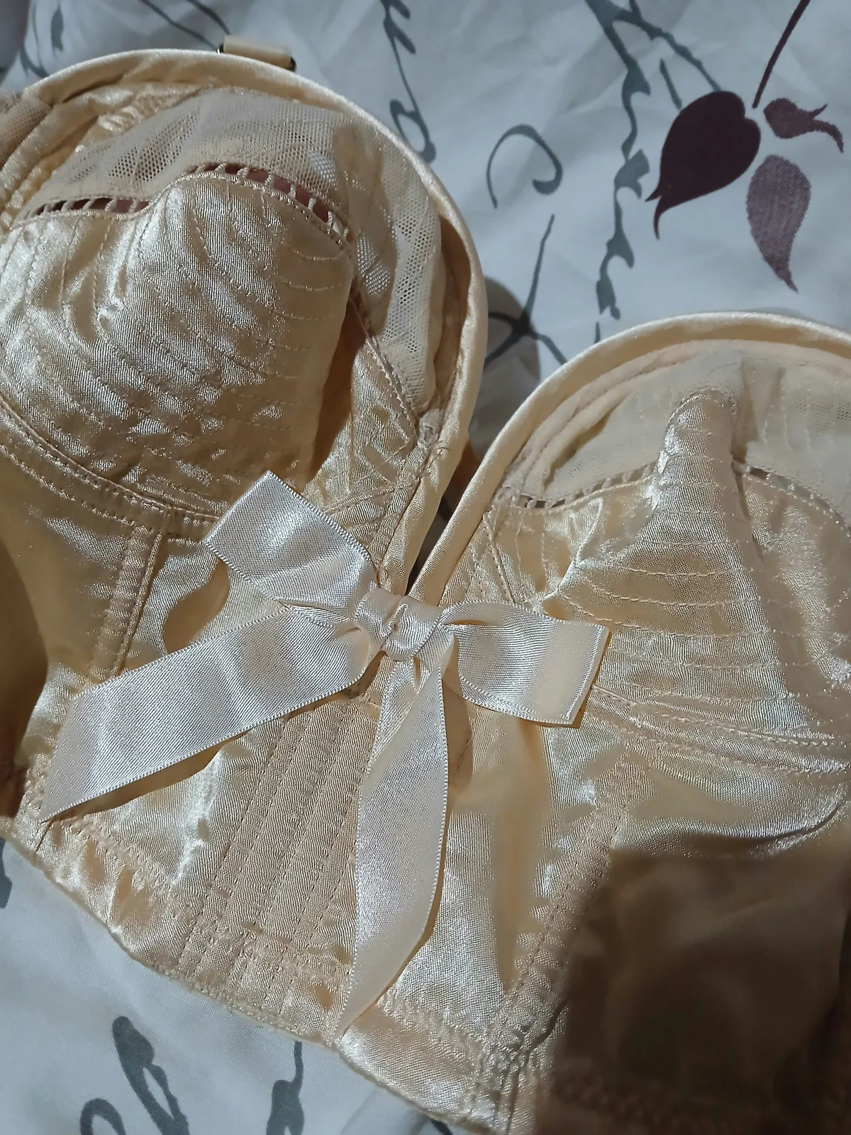 Bettie Page Vintage Style Overwire Bra 75A