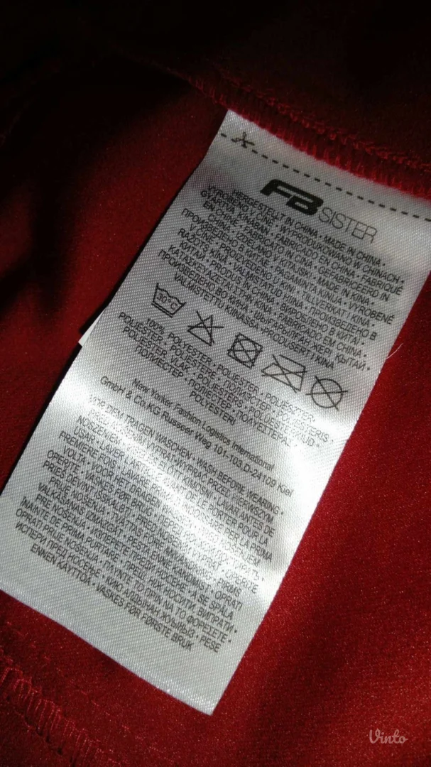 Velur mini suknja FB Sister XS/S