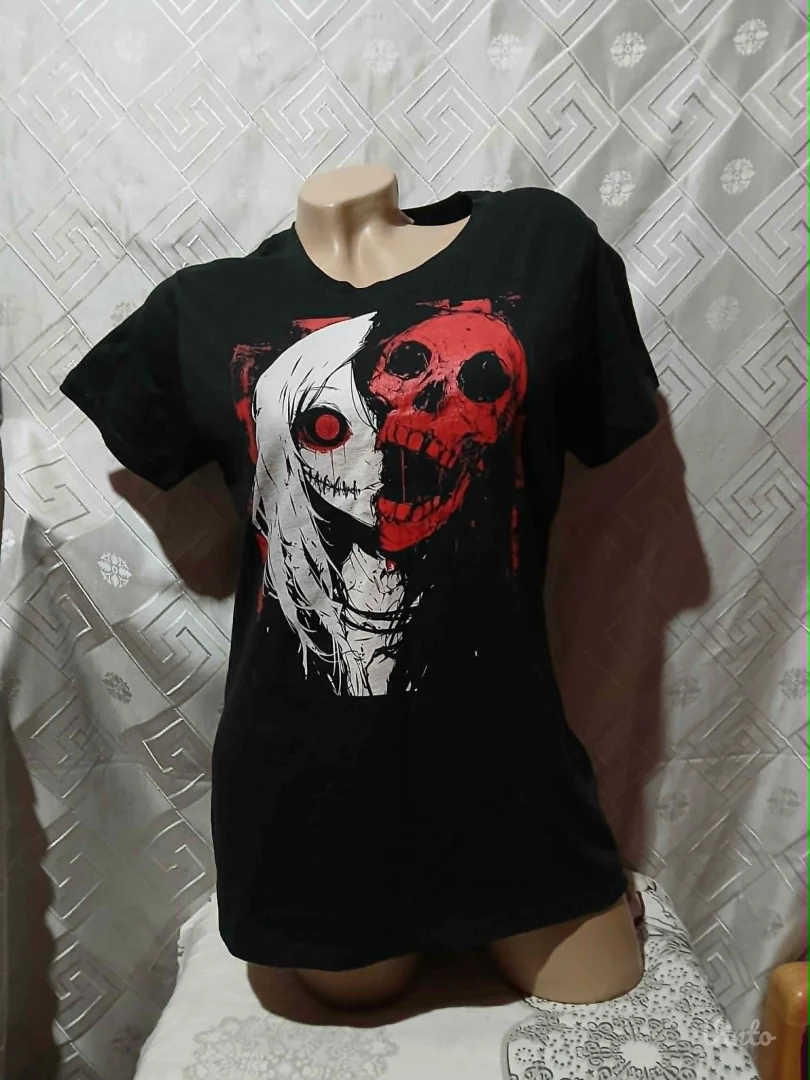 Nova Goth/Emo majica S 100% Pamuk