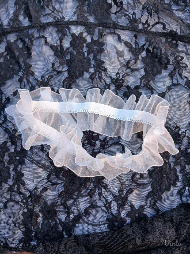 Bela podvezica One Size