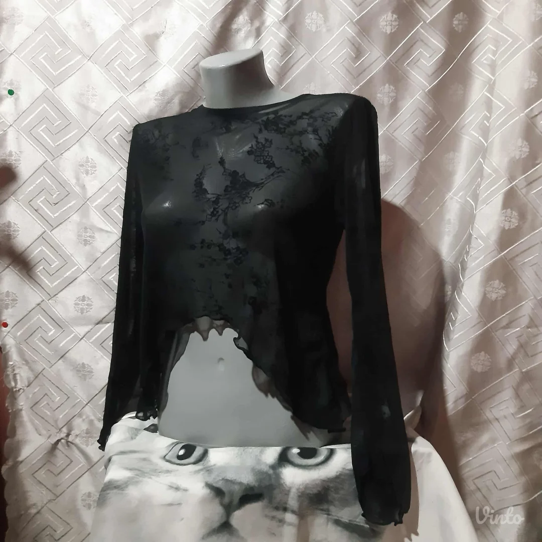 Morgan Goth crna bluza L/XL