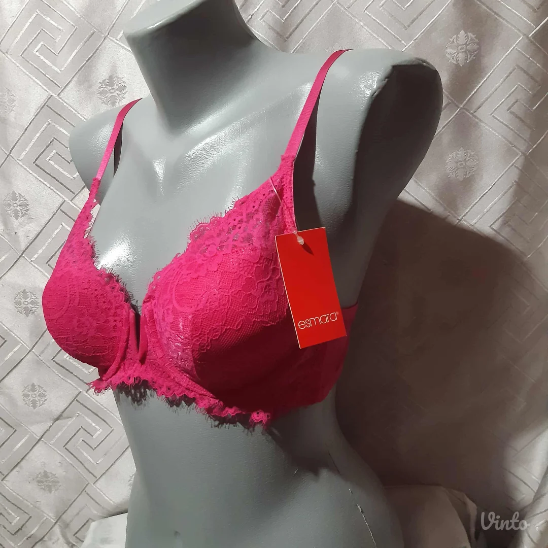 Roze Cipkasti brus 75B Novo sa ett.