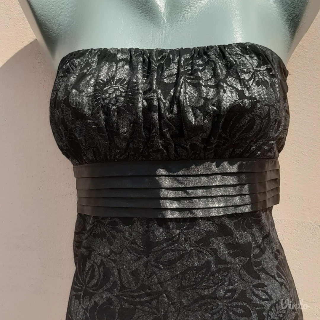 Orsay srebrno crni top M/L