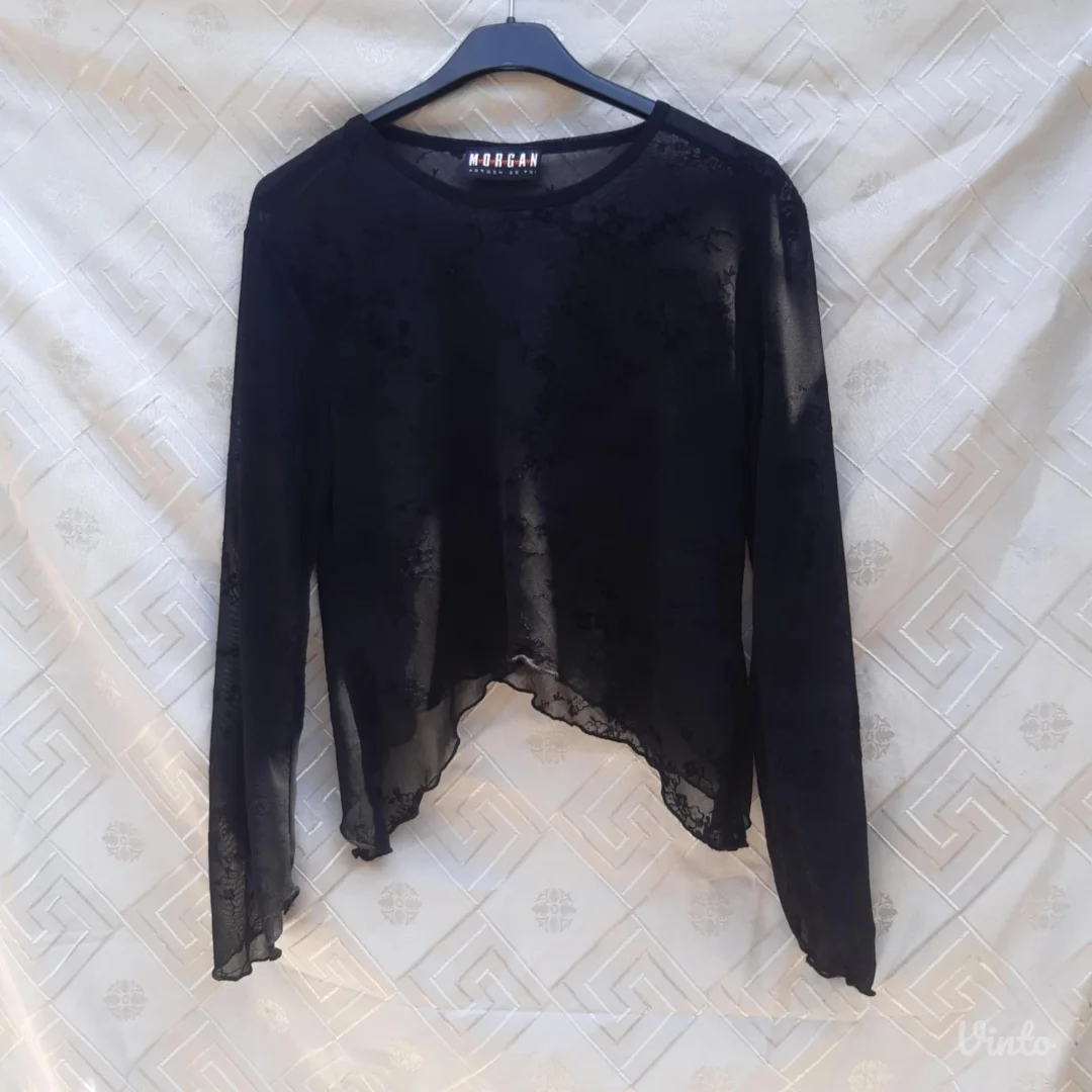 Morgan Goth crna bluza L/XL