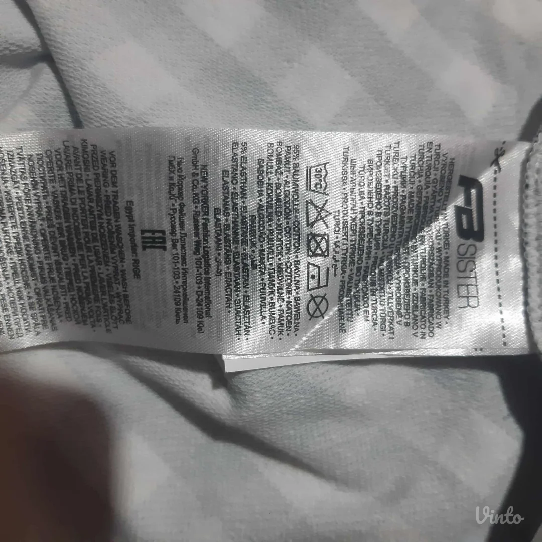 FB sister karirana mini suknja M/L