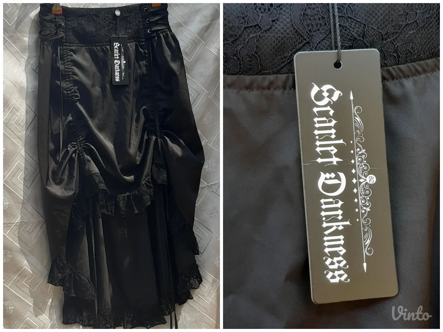 Scarlet Darkness Gothic suknja S/M sa ett