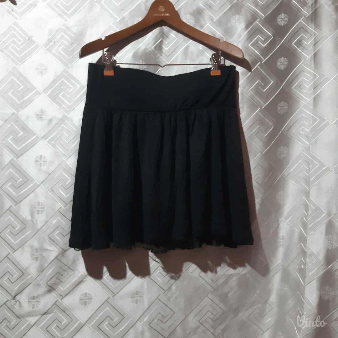 Gothic crna suknja Rotterdamned L