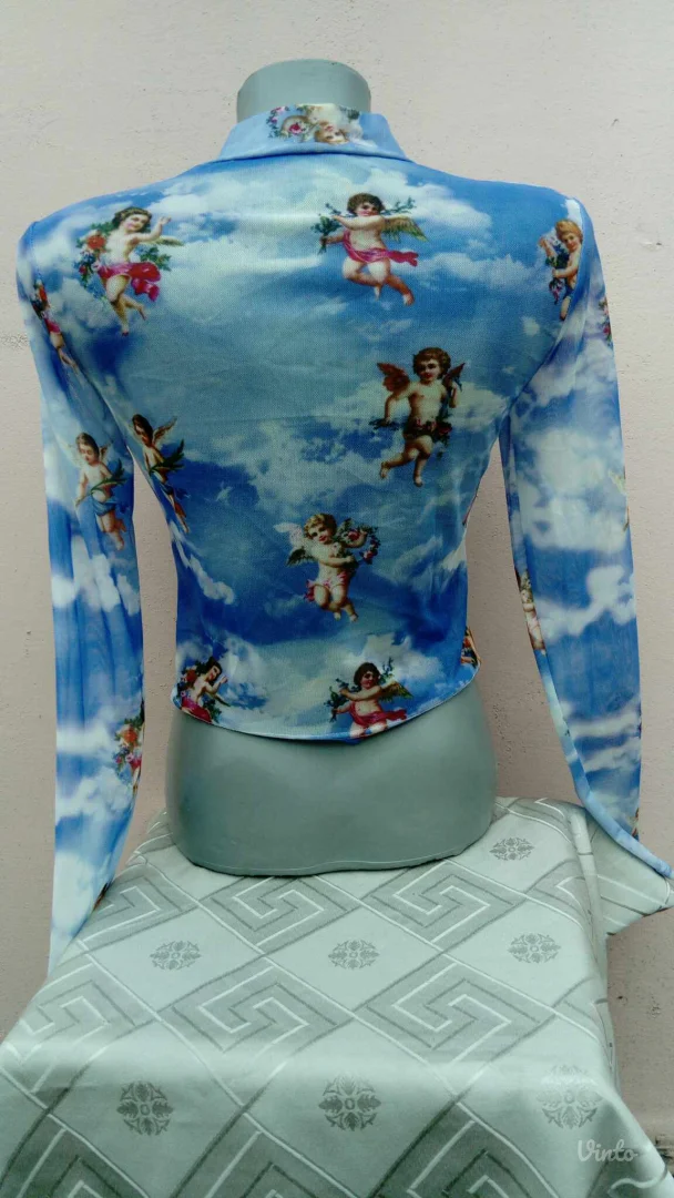 Angel Crop Top Bluza  M/L