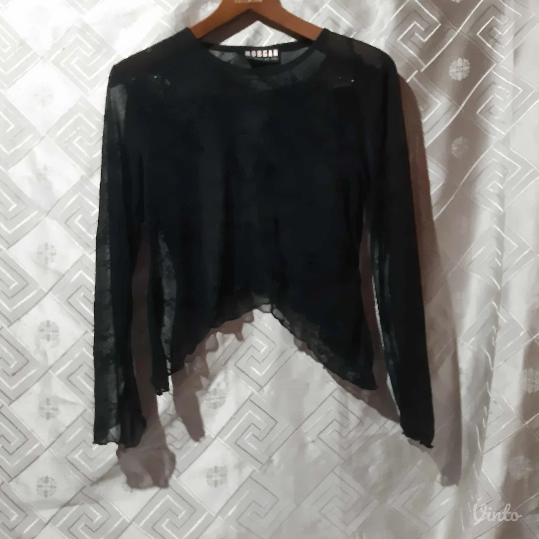 Morgan Goth crna bluza L/XL