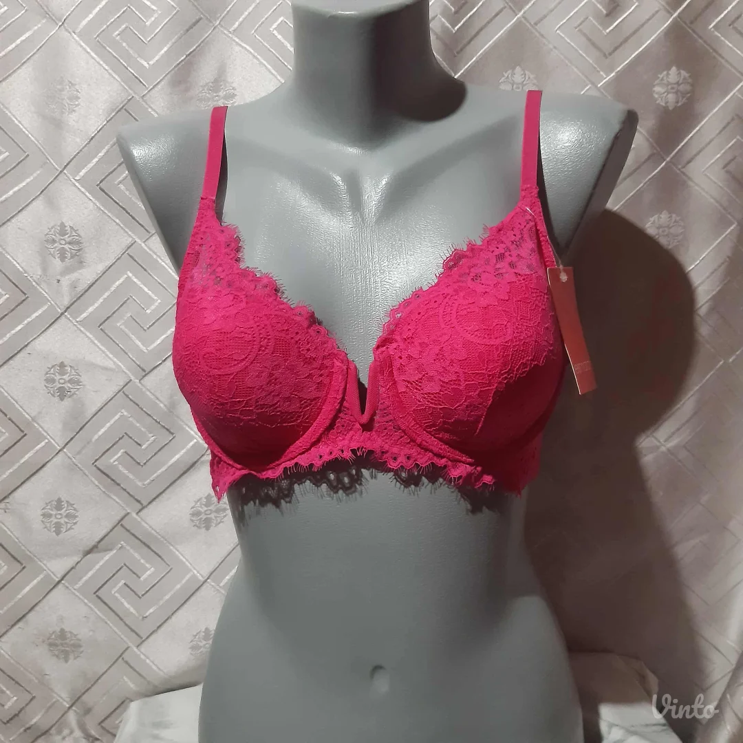 Roze Cipkasti brus 75B Novo sa ett.