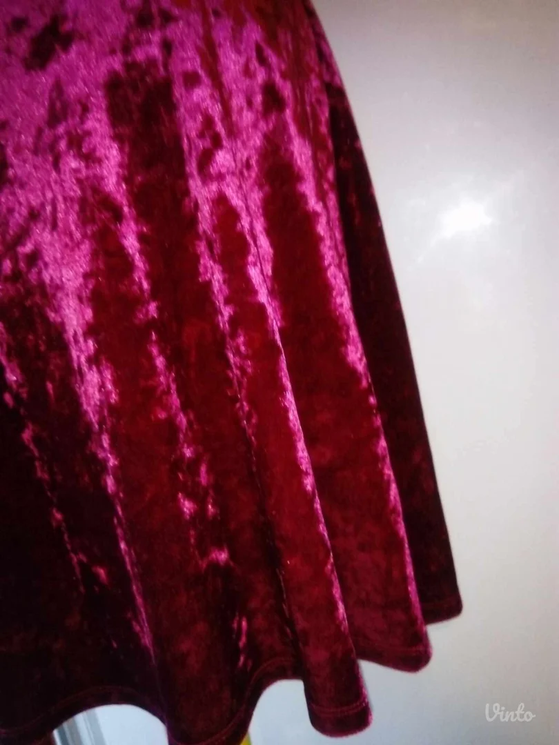 Plišana haljina H&M L