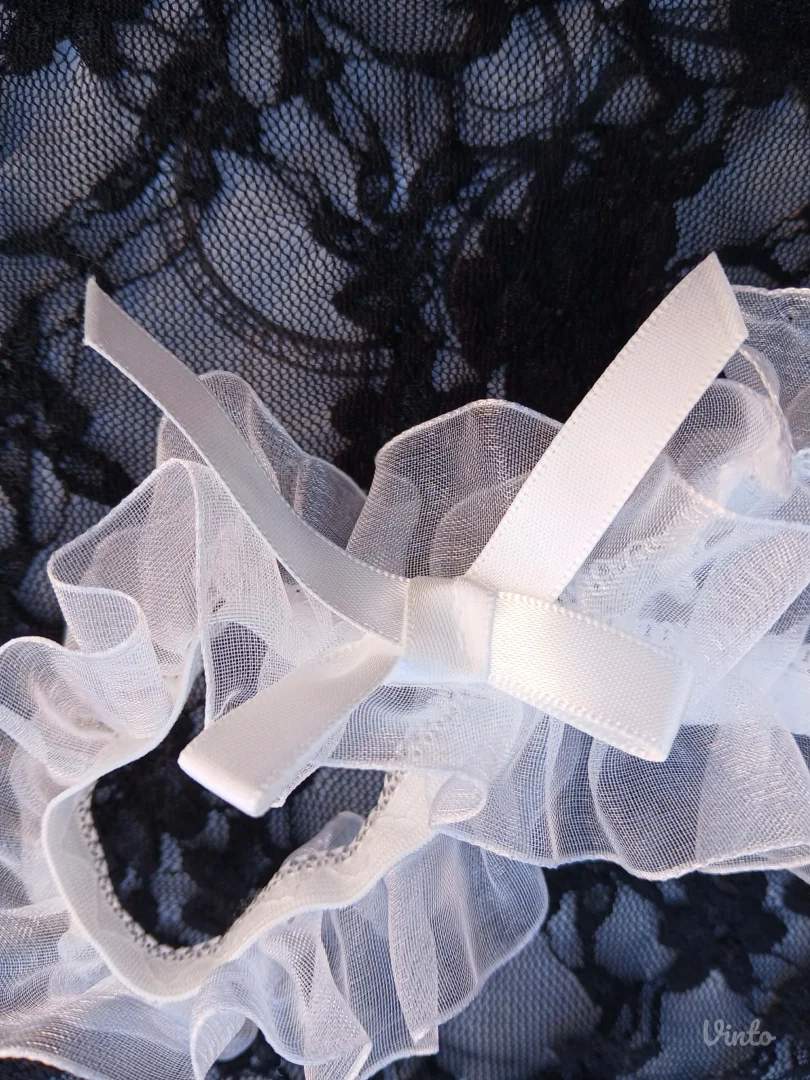 Bela podvezica One Size