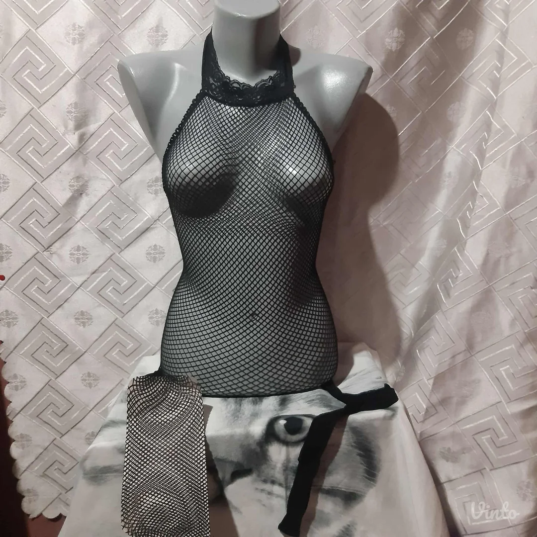 Nov Sexy Mrezasti kombinezon S-L