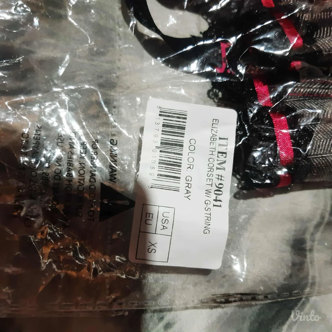 Korset sa halterima XS Novo sa manom