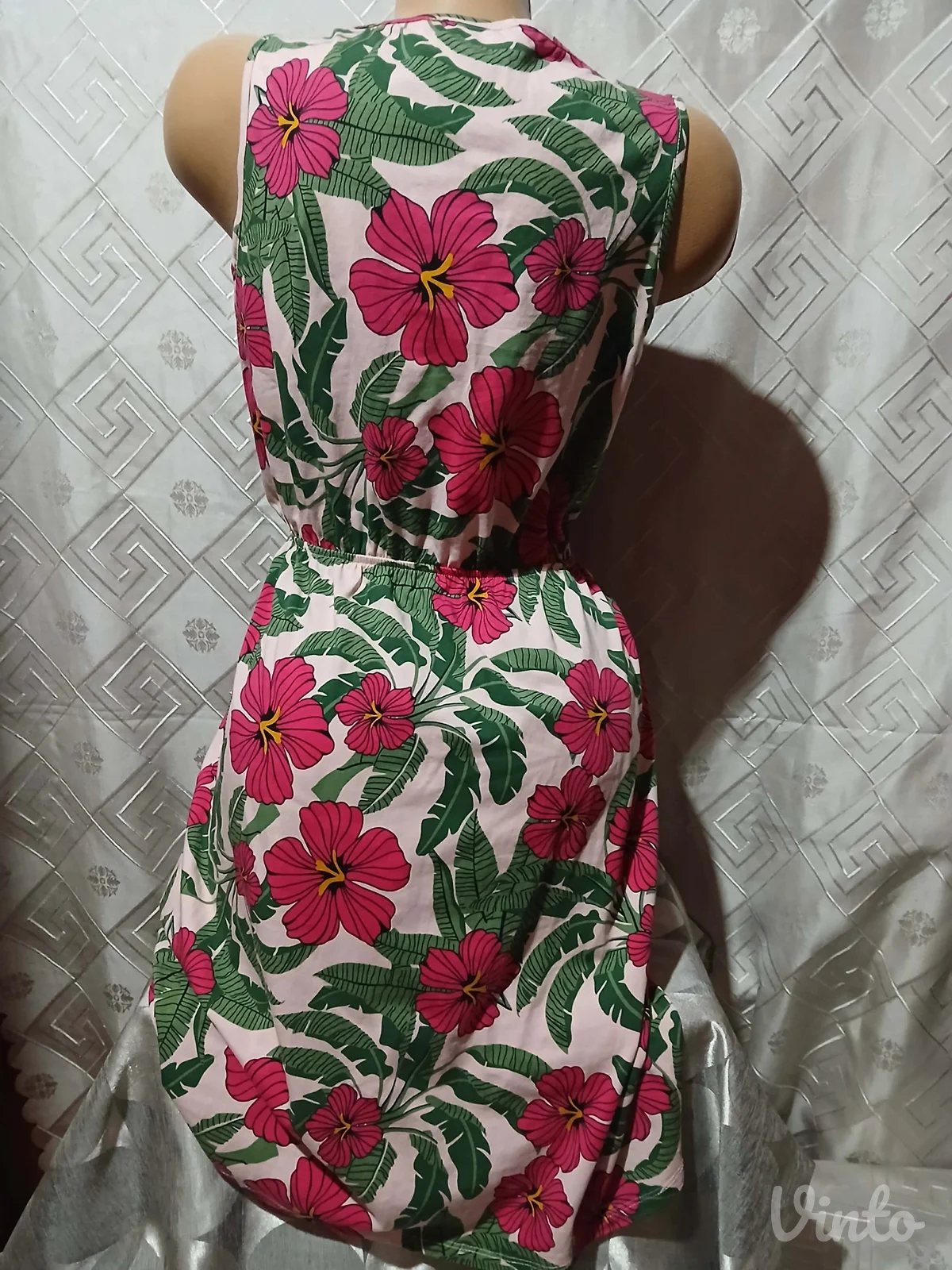 Esmara floral haljina Pamuk/elastin M