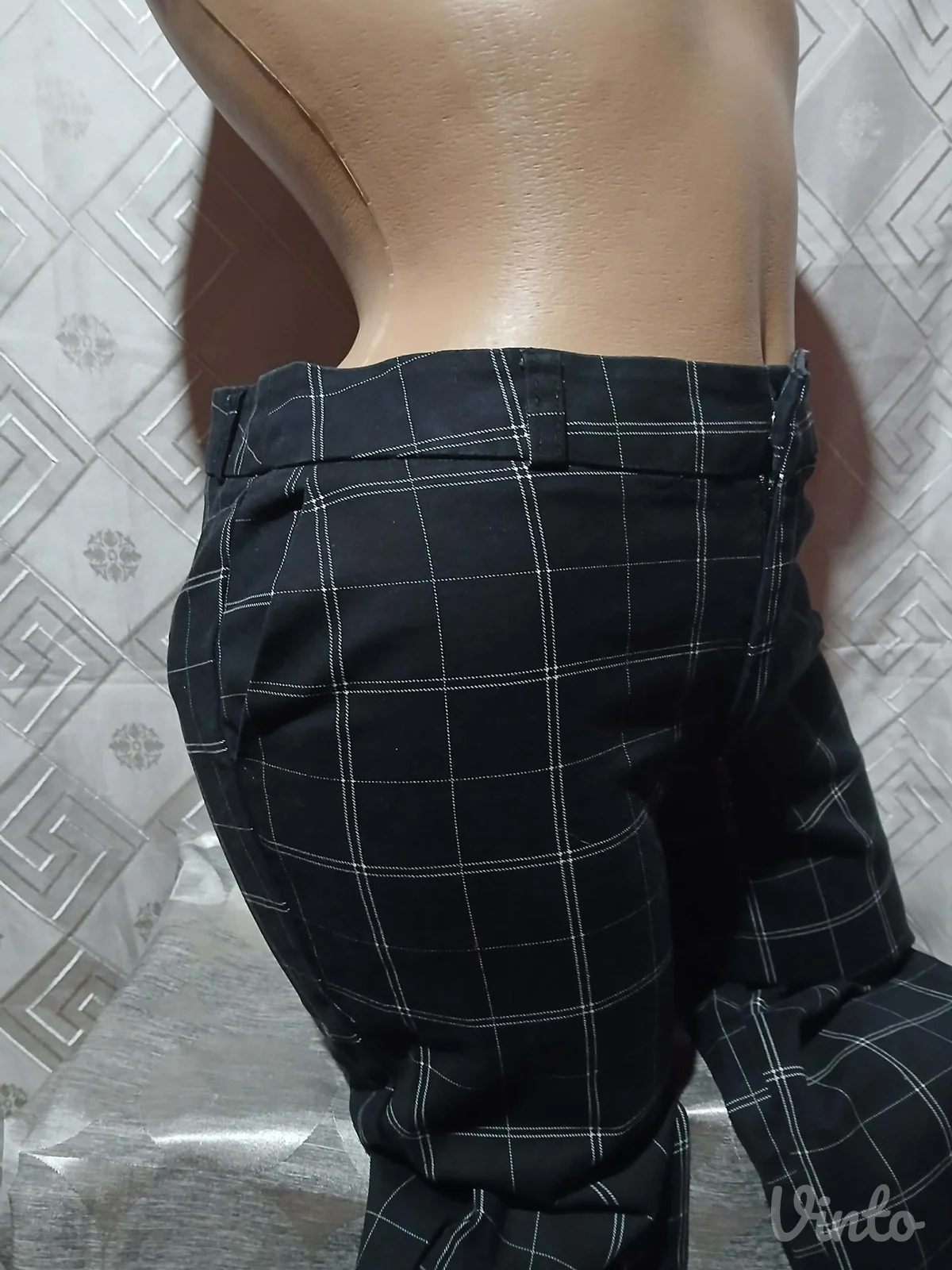 Stradivarius pantalone pamuk/elastin S
