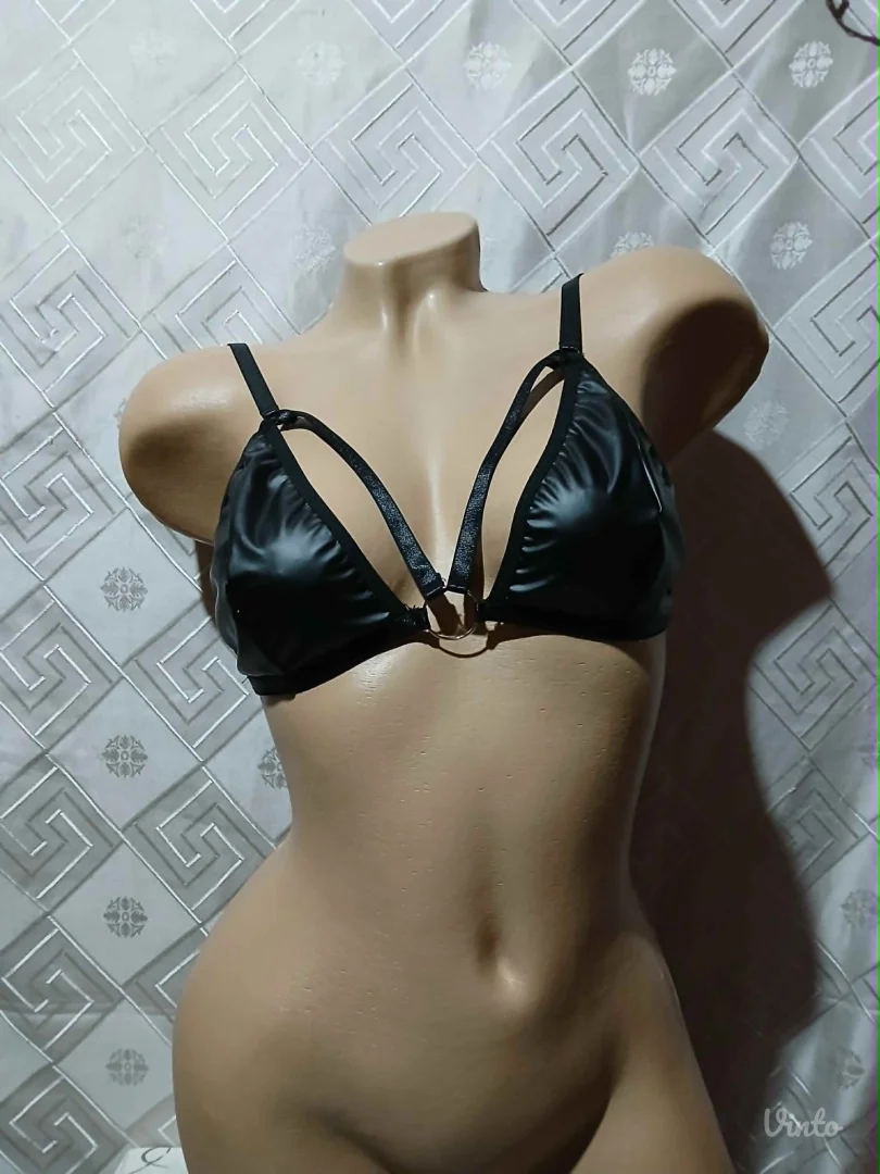 Crni Fetish PVC Brus M