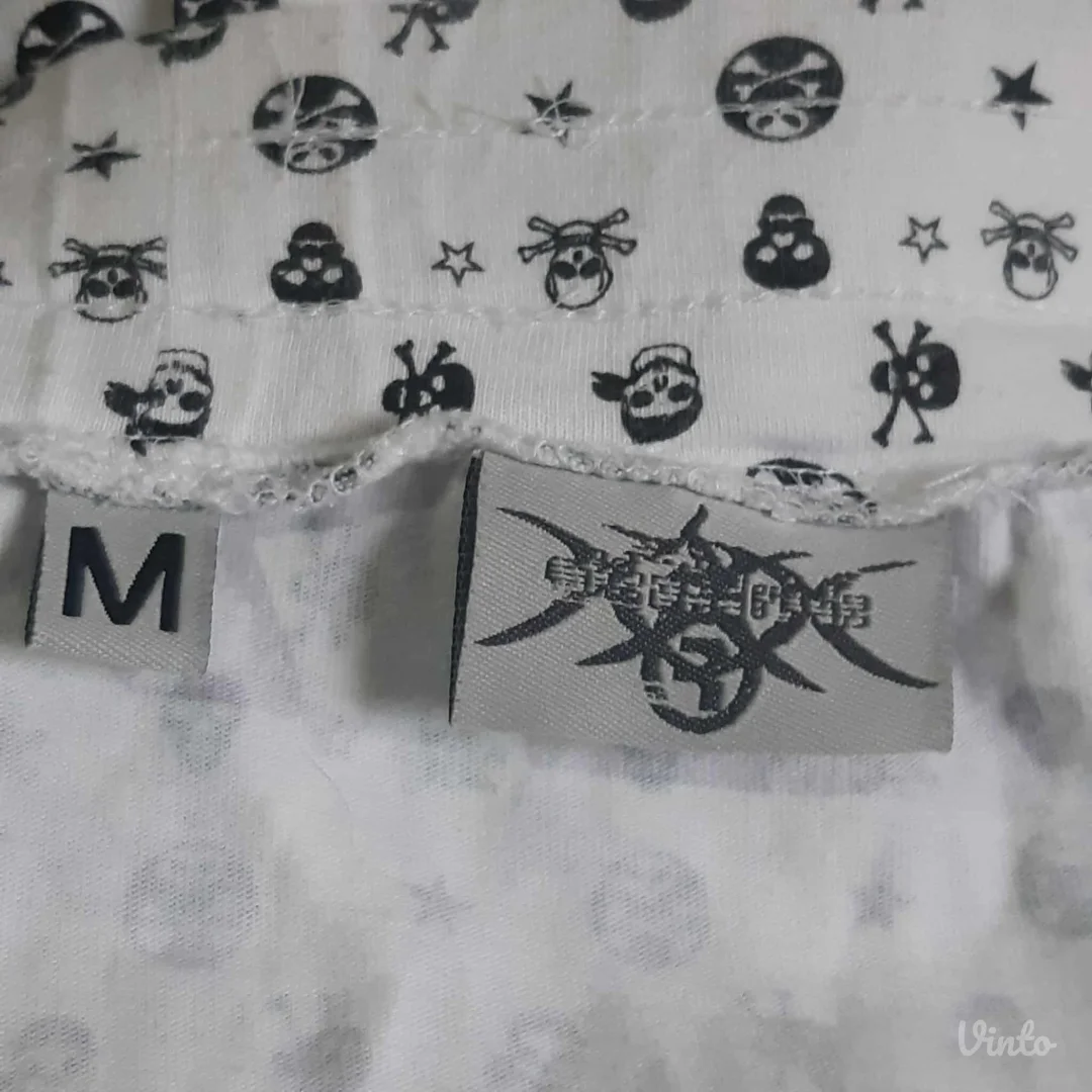 Punk/Goth Skull mini suknja M